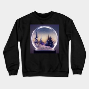 Forest Dreamscape Snowglobe Crewneck Sweatshirt